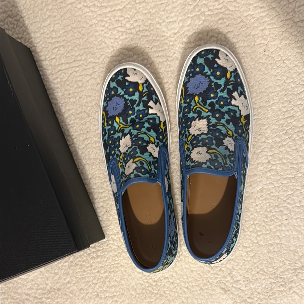 Coach Blue Floral Women's Sneakers